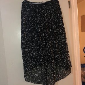 High low skirt